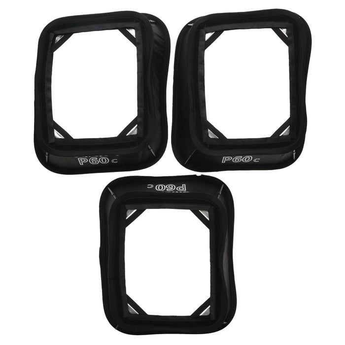 【中古品】Aputure APP60C3kit amaran P60c 3灯キット