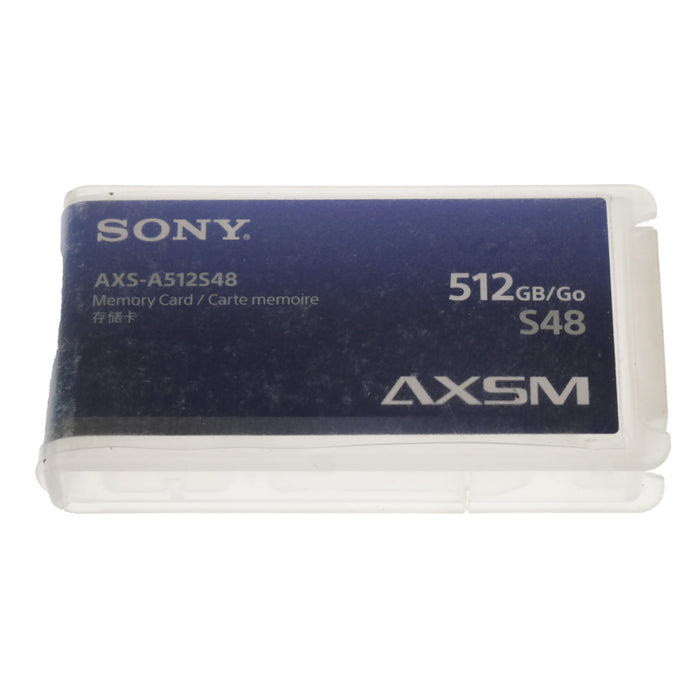 【中古品】SONY AXS-A512S48 AXSメモリーカード Aシリーズ(容量512GB/転送速度4.8Gbps)