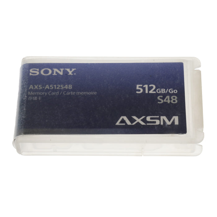 【中古品】SONY AXS-A512S48 AXSメモリーカード Aシリーズ(容量512GB/転送速度4.8Gbps)