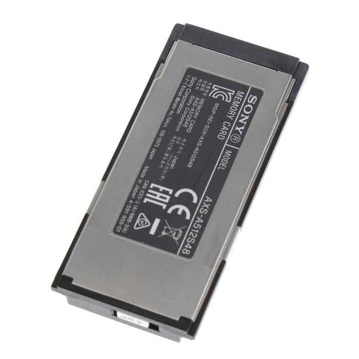 【中古品】SONY AXS-A512S48 AXSメモリーカード Aシリーズ(容量512GB/転送速度4.8Gbps)
