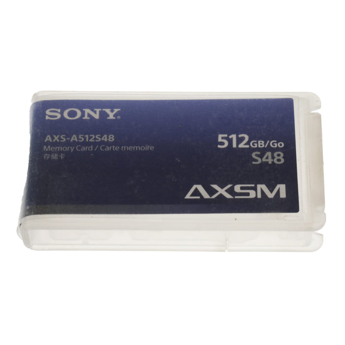 【中古品】SONY AXS-A512S48 AXSメモリーカード Aシリーズ(容量512GB/転送速度4.8Gbps)