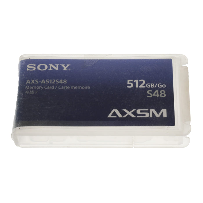 【中古品】SONY AXS-A512S48 AXSメモリーカード Aシリーズ(容量512GB/転送速度4.8Gbps)
