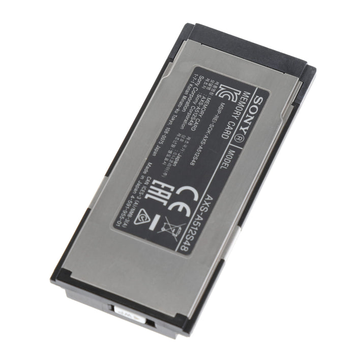 【中古品】SONY AXS-A512S48 AXSメモリーカード Aシリーズ(容量512GB/転送速度4.8Gbps)