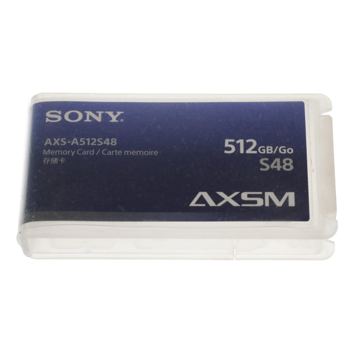 【中古品】SONY AXS-A512S48 AXSメモリーカード Aシリーズ(容量512GB/転送速度4.8Gbps)