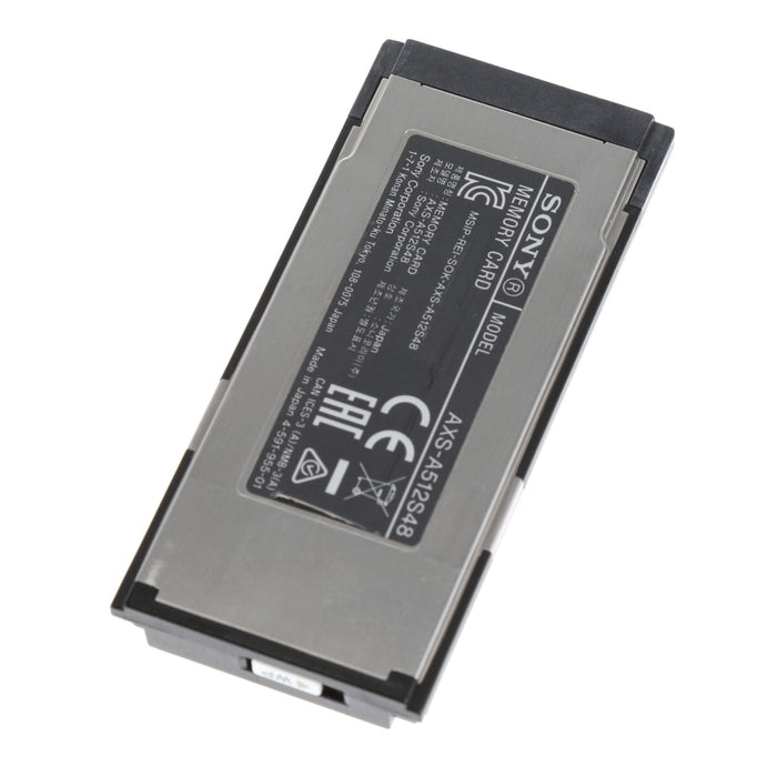 【中古品】SONY AXS-A512S48 AXSメモリーカード Aシリーズ(容量512GB/転送速度4.8Gbps)