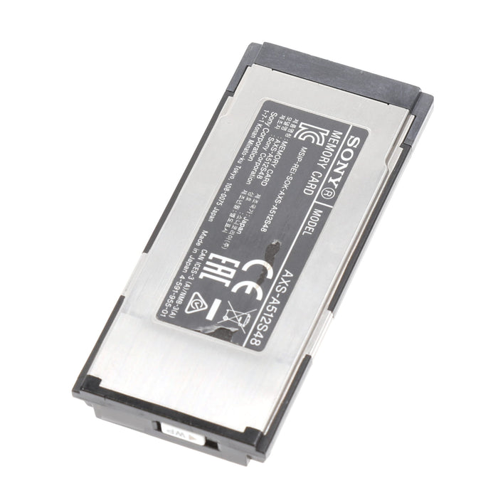 【中古品】SONY AXS-A512S48 AXSメモリーカード Aシリーズ(容量512GB/転送速度4.8Gbps)