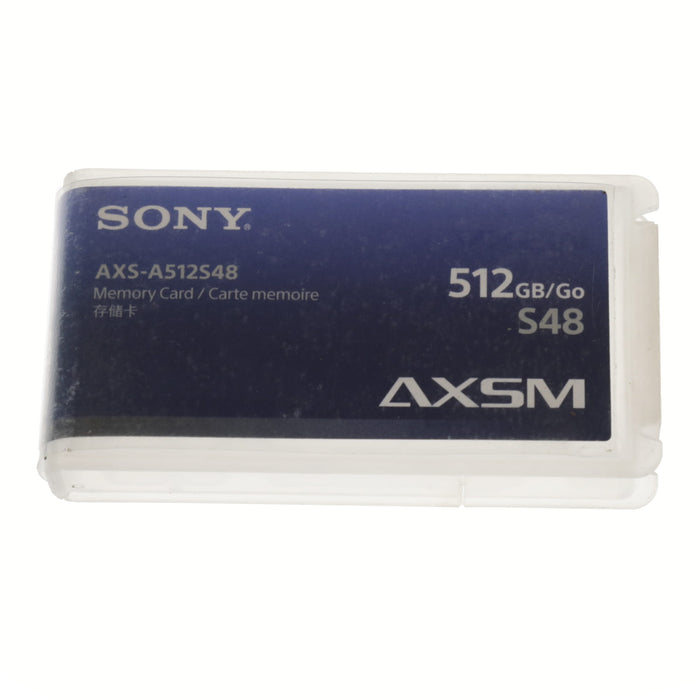 【中古品】SONY AXS-A512S48 AXSメモリーカード Aシリーズ(容量512GB/転送速度4.8Gbps)