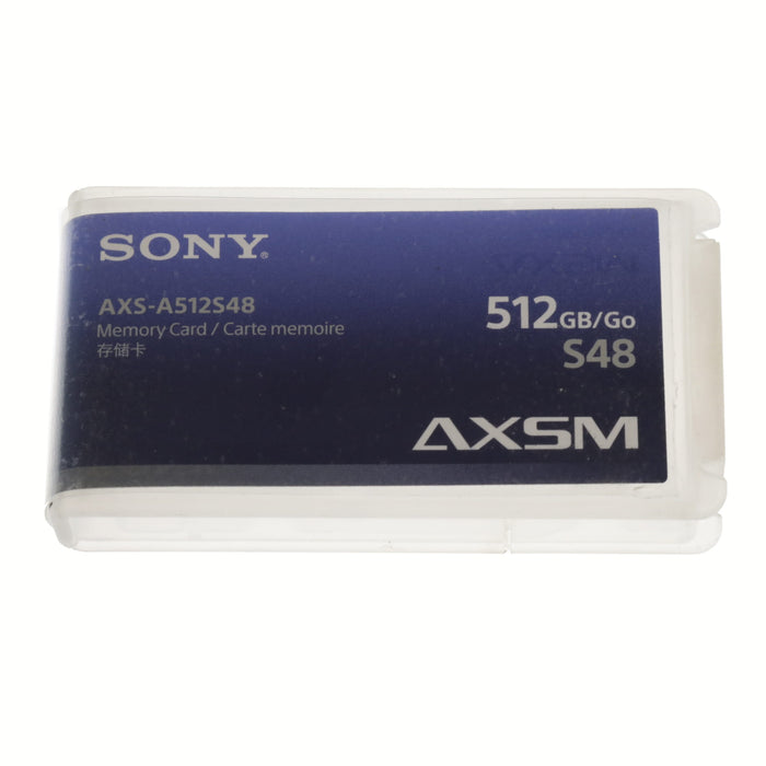 【中古品】SONY AXS-A512S48 AXSメモリーカード Aシリーズ(容量512GB/転送速度4.8Gbps)