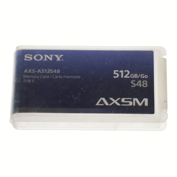 【中古品】SONY AXS-A512S48 AXSメモリーカード Aシリーズ(容量512GB/転送速度4.8Gbps)