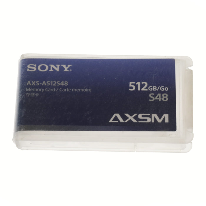【中古品】SONY AXS-A512S48 AXSメモリーカード Aシリーズ(容量512GB/転送速度4.8Gbps)