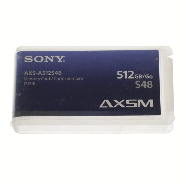 【中古品】SONY AXS-A512S48 AXSメモリーカード Aシリーズ(容量512GB/転送速度4.8Gbps)