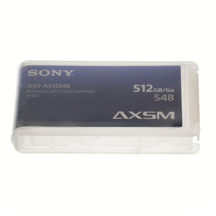 【中古品】SONY AXS-A512S48 AXSメモリーカード Aシリーズ(容量512GB/転送速度4.8Gbps)