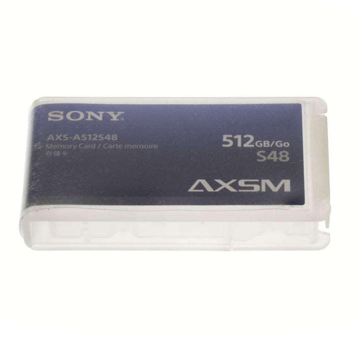 【中古品】SONY AXS-A512S48 AXSメモリーカード Aシリーズ(容量512GB/転送速度4.8Gbps)
