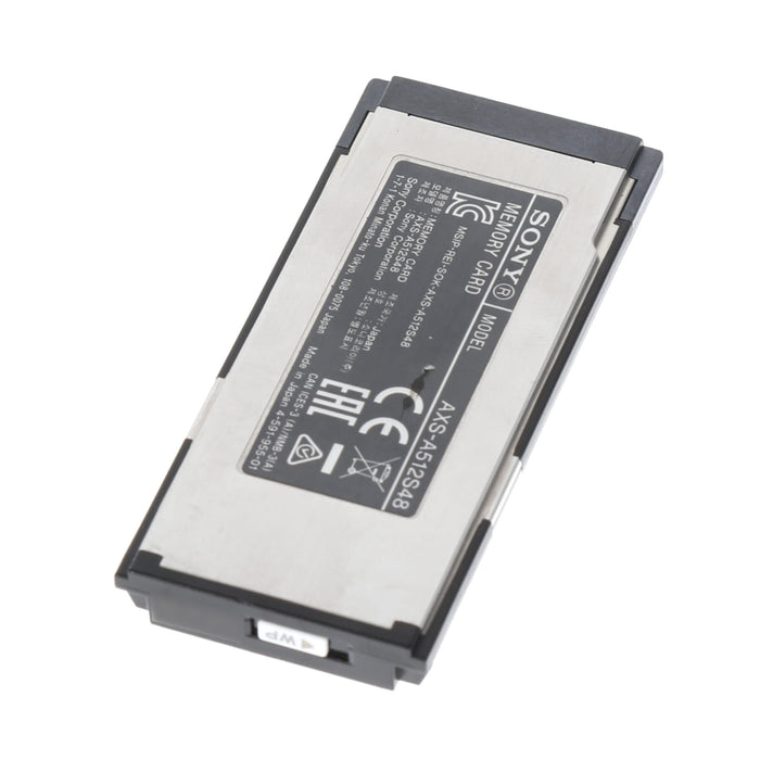 【中古品】SONY AXS-A512S48 AXSメモリーカード Aシリーズ(容量512GB/転送速度4.8Gbps)