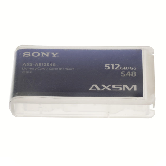 【中古品】SONY AXS-A512S48 AXSメモリーカード Aシリーズ(容量512GB/転送速度4.8Gbps)
