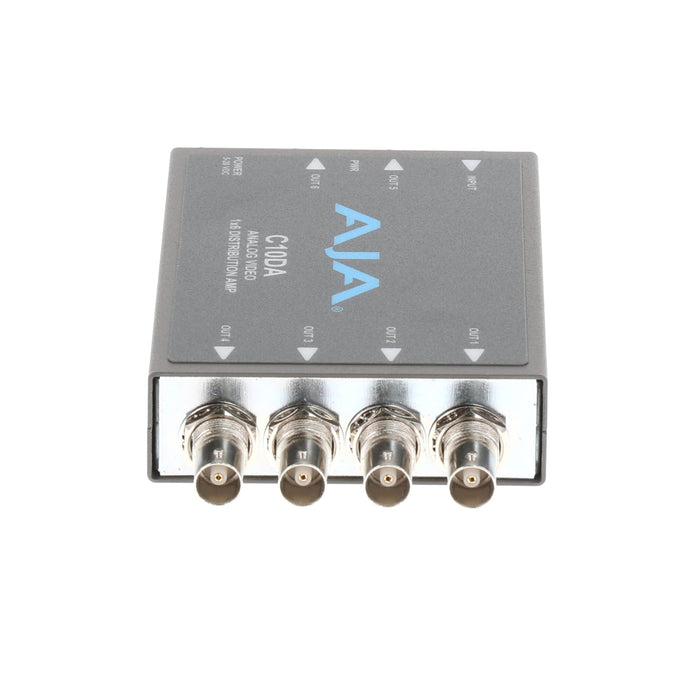 【中古品】AJA Video Systems C10DA 1x6 アナログビデオ 分配増幅器
