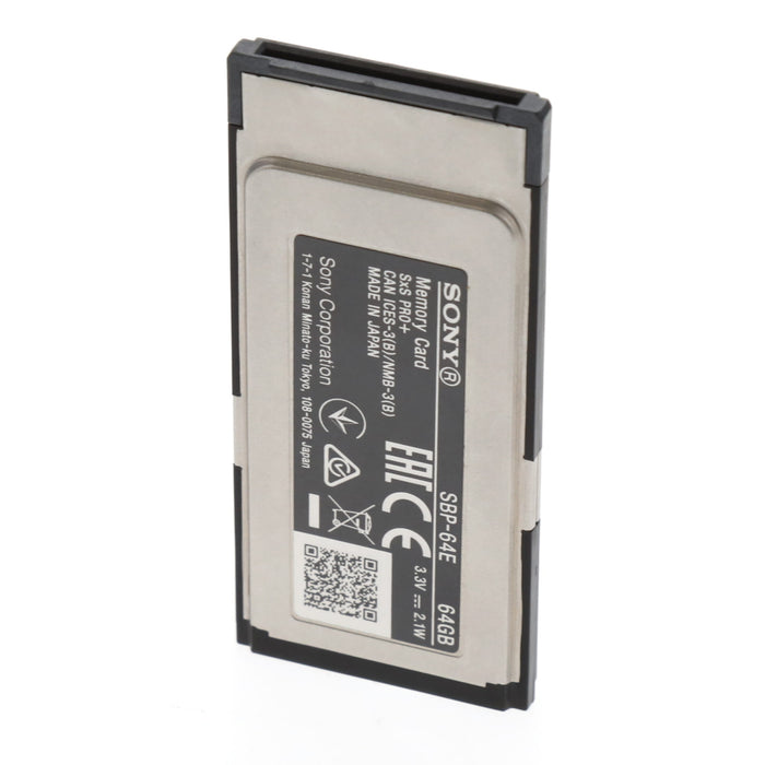 【中古品】SONY SBP-64E SxS PRO+ メモリーカード 64GB