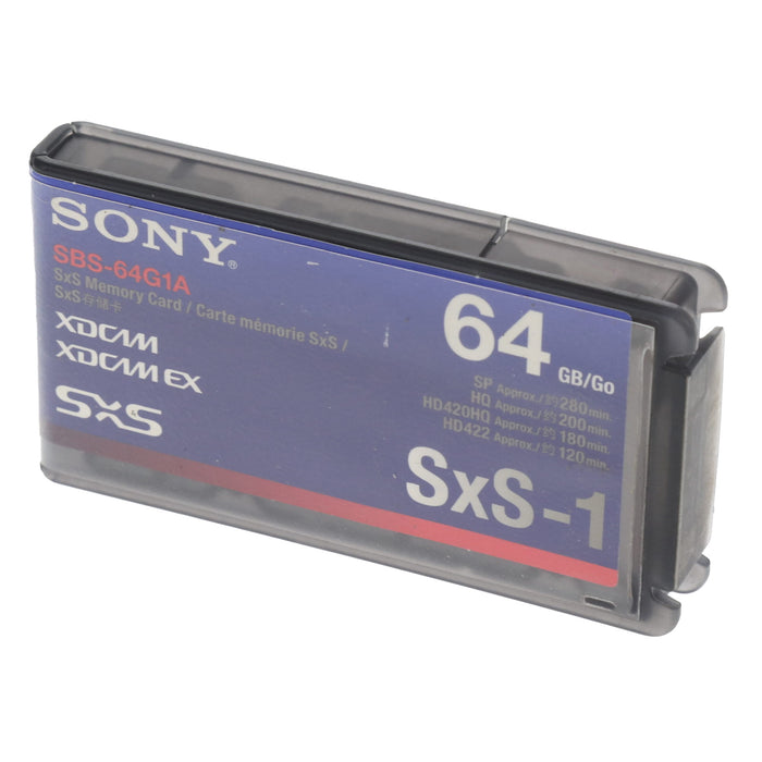 【中古品】SONY SBS-64G1A SxS-1メモリーカード 64GB