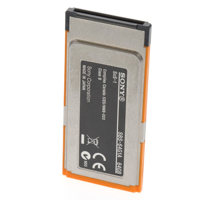 【中古品】SONY SBS-64G1A SxS-1メモリーカード 64GB