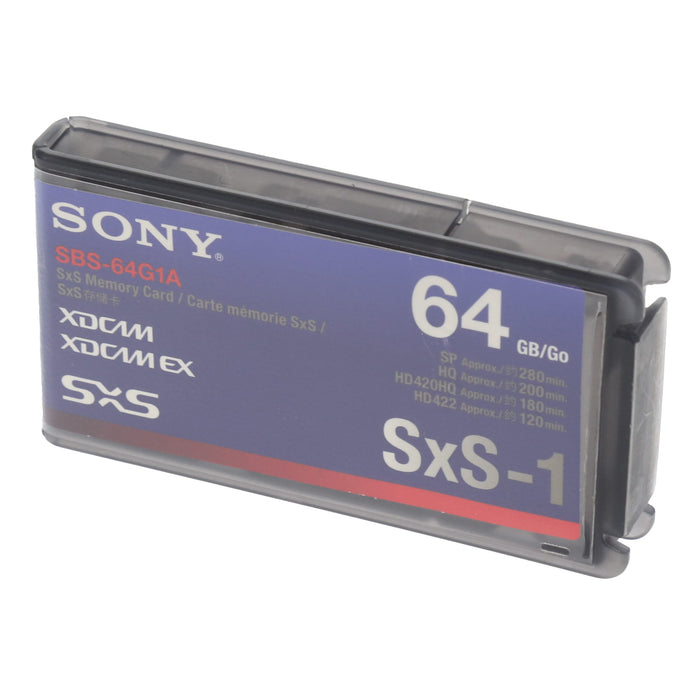 【中古品】SONY SBS-64G1A SxS-1メモリーカード 64GB