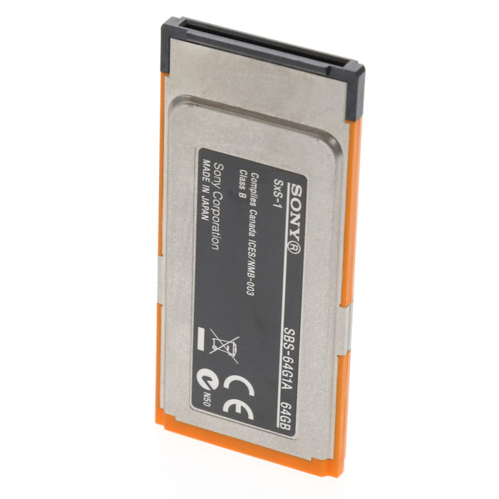 【中古品】SONY SBS-64G1A SxS-1メモリーカード 64GB