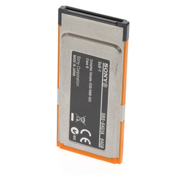 【中古品】SONY SBS-64G1A SxS-1メモリーカード 64GB