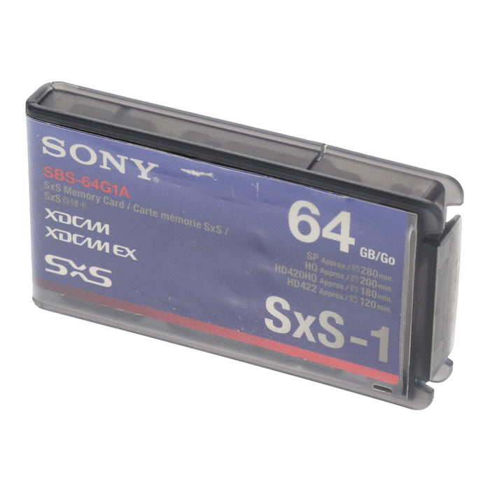 【中古品】SONY SBS-64G1A SxS-1メモリーカード 64GB