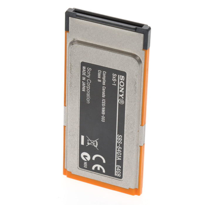 【中古品】SONY SBS-64G1A SxS-1メモリーカード 64GB