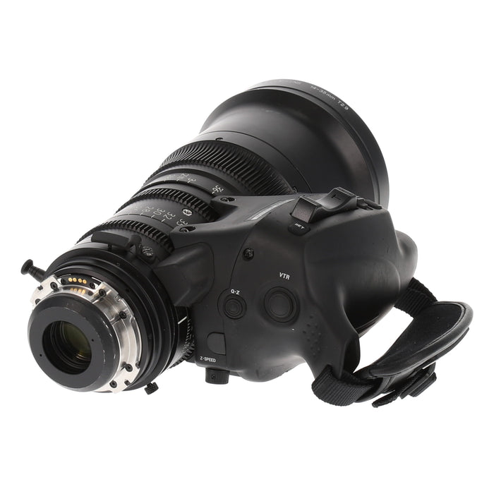 【中古品】FUJINON ZK2.5×14-SAF ZK14-35mm T2.9(PLマウント/フィート表記/ドライブユニット付)