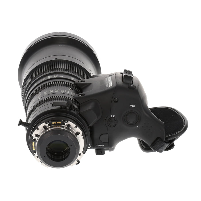【中古品】FUJINON ZK2.5×14-SAF ZK14-35mm T2.9(PLマウント/フィート表記/ドライブユニット付)