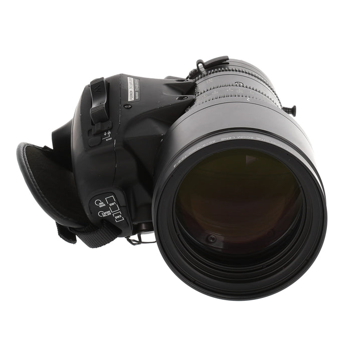 【中古品】FUJINON ZK3.5×85-SAFB ZK85-300mm T2.9-4.0(PLマウント/フィート表記/ドライブユニット付)