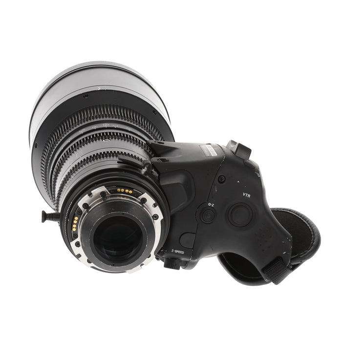 【中古品】FUJINON ZK3.5×85-SAFB ZK85-300mm T2.9-4.0(PLマウント/フィート表記/ドライブユニット付)