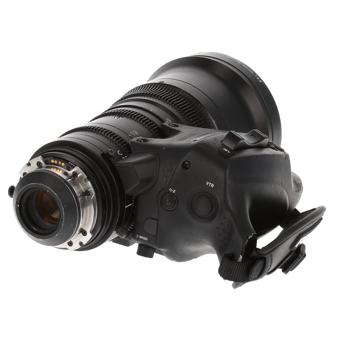 【中古品】FUJINON ZK4.7×19-SAF ZK19-90mm T2.9(PLマウント/フィート表記/ドライブユニット付)