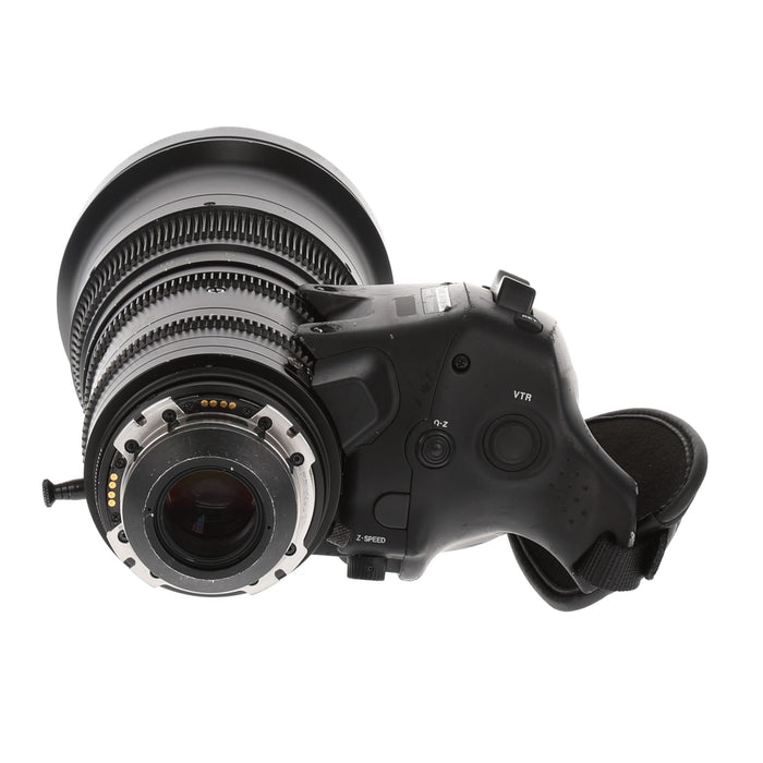 【中古品】FUJINON ZK4.7×19-SAF ZK19-90mm T2.9(PLマウント/フィート表記/ドライブユニット付)