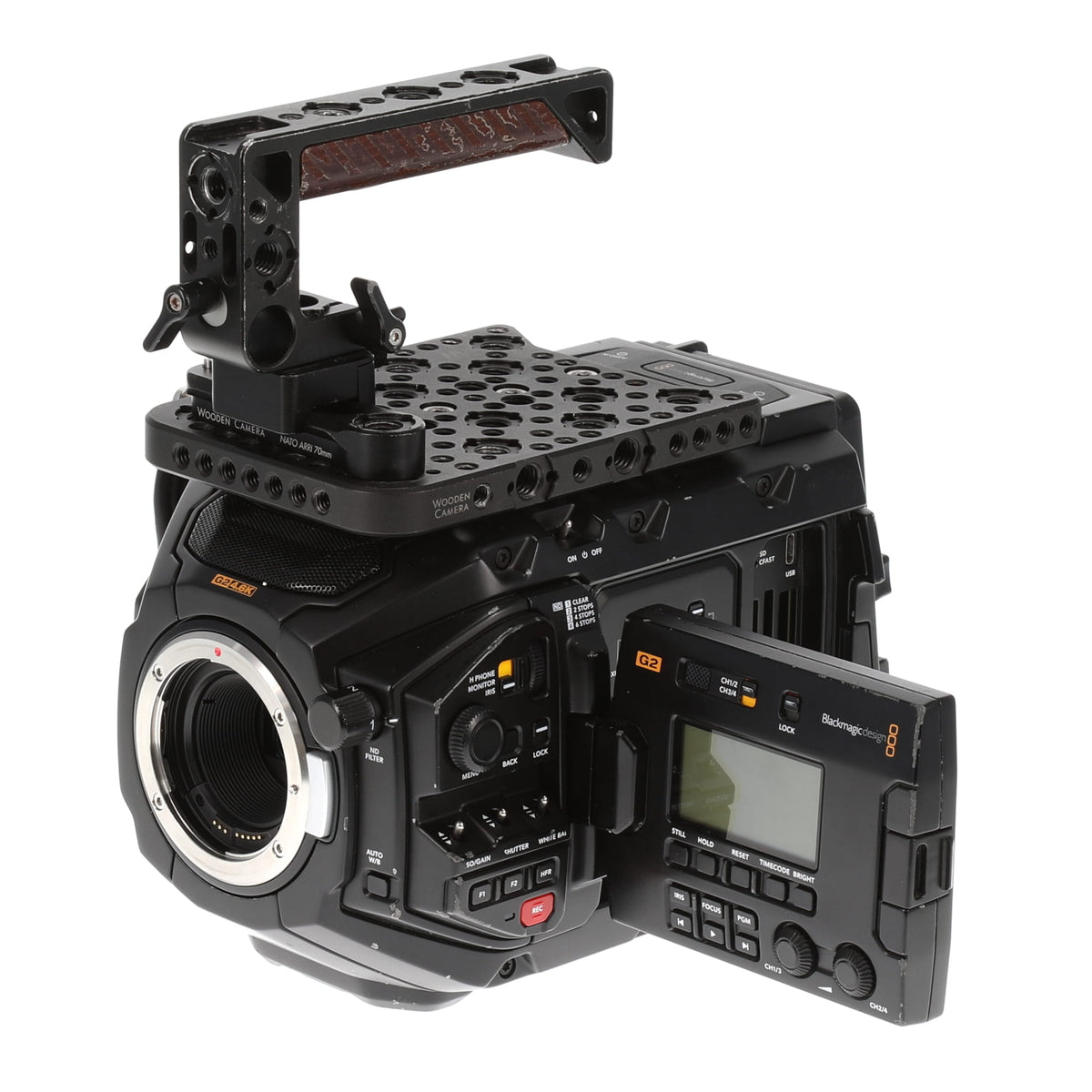 中古品】BlackmagicDesign CINEURSAMUPRO46KG2 URSA Mini Pro 4.6K G2