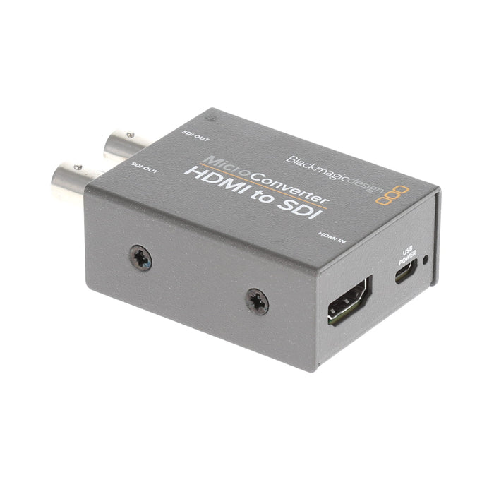 【中古品】BlackmagicDesign CONVCMIC/HS/WPSU Micro Converter HDMI to SDI wPSU(パワーサプライ付属)