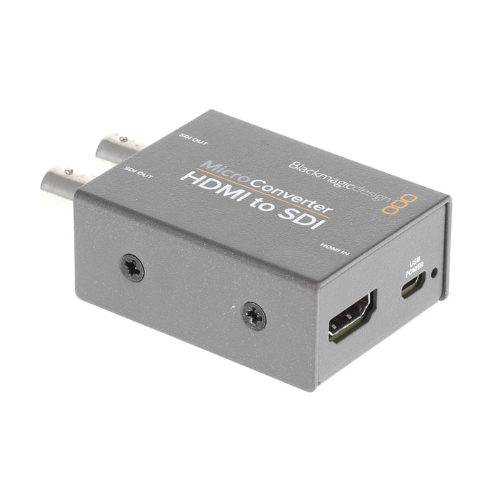 【中古品】BlackmagicDesign CONVCMIC/HS/WPSU Micro Converter HDMI to SDI wPSU(パワーサプライ付属)