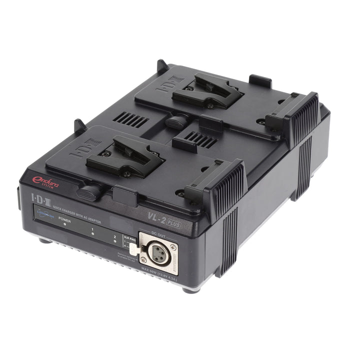 【中古品】IDX VL-2PLUS ACアダプター機能付2チャンネル順次急速充電器