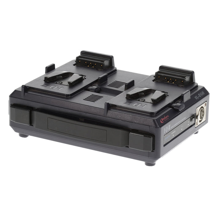 【中古品】IDX VL-2PLUS ACアダプター機能付2チャンネル順次急速充電器