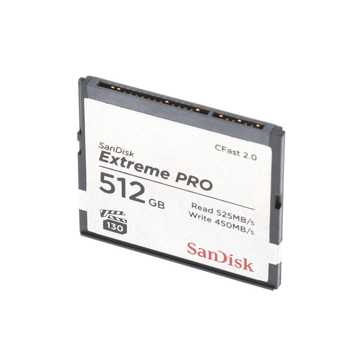 【中古品】SanDisk SDCFSP-512G-J46D Extreme Pro CFast 2.0 カード 512GB