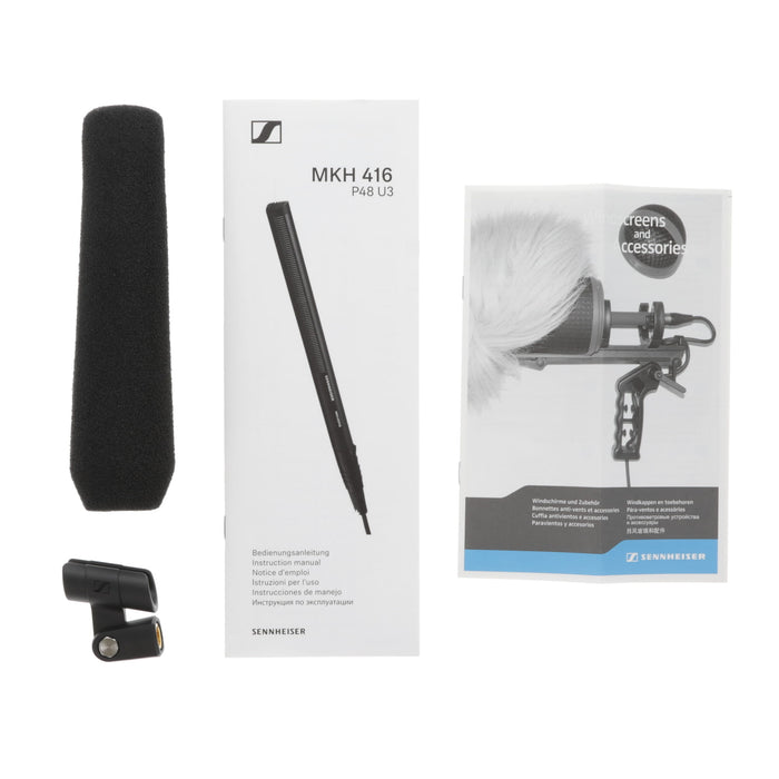 【中古品】SENNHEISER MKH 416-P48U3 ショットガンマイクロフォン