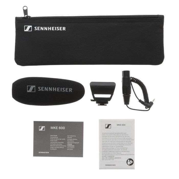 【中古品】SENNHEISER MKE 600 ショットガンマイクロホン