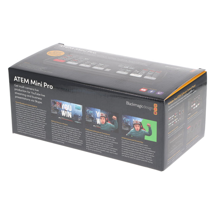 【中古品】BlackmagicDesign SWATEMMINIBPR ATEM Mini Pro