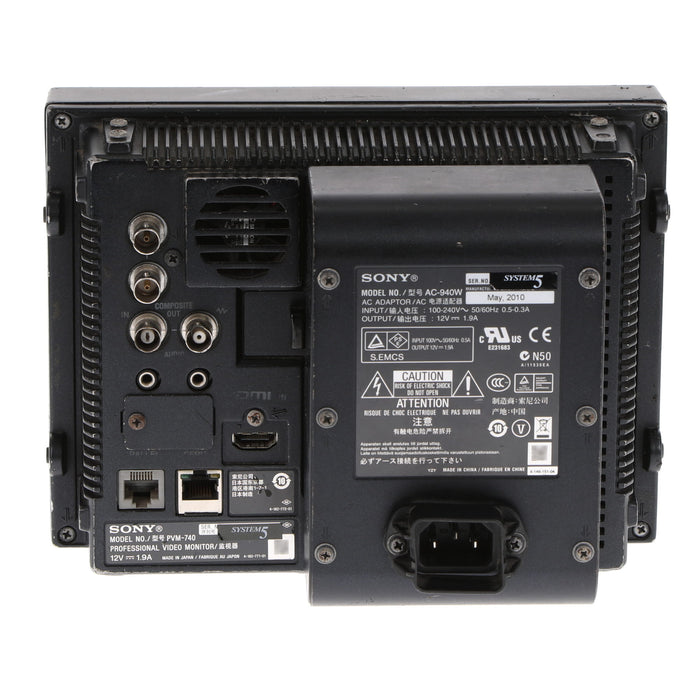 【中古品】SONY PVM-740 7.4型業務用有機ELモニター