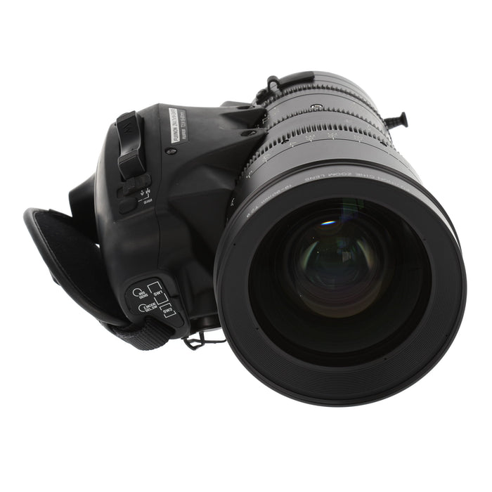 【中古品】FUJINON ZK4.7×19-SAFB ZK19-90mm T2.9(PLマウント/メートル表記/ドライブユニット付)
