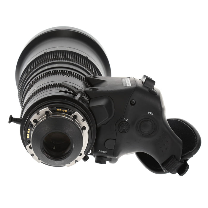 【中古品】FUJINON ZK4.7×19-SAFB ZK19-90mm T2.9(PLマウント/メートル表記/ドライブユニット付)