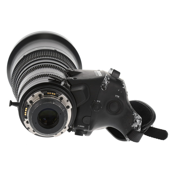 【中古品】FUJINON ZK2.5×14-SAF ZK14-35mm T2.9(PLマウント/フィート表記/ドライブユニット付)