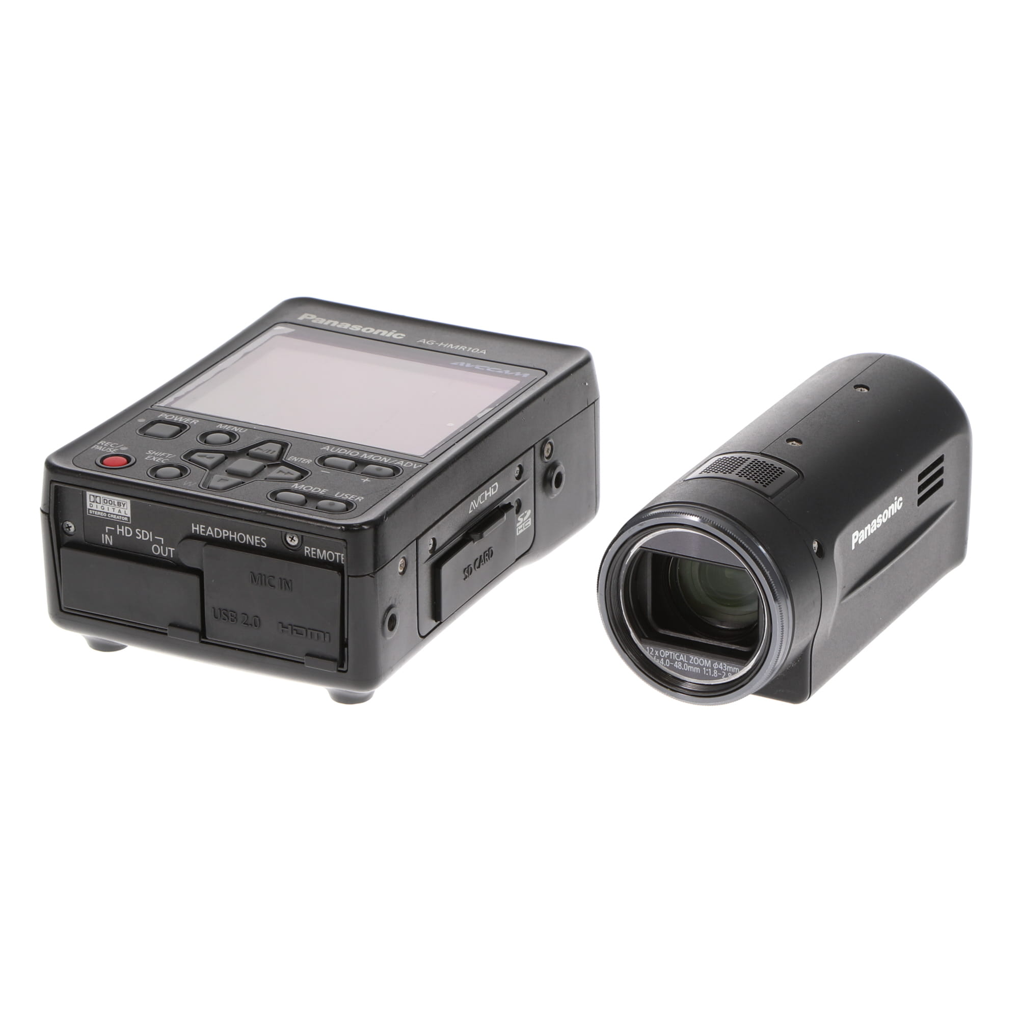 中古品】Panasonic AG-HMR10A ＋ AG-HCK10G メモリーカード
