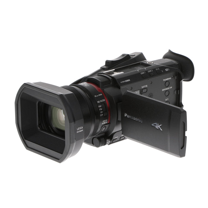 中古品】Panasonic HC-X1500-K デジタル4Kビデオカメラ - 業務用