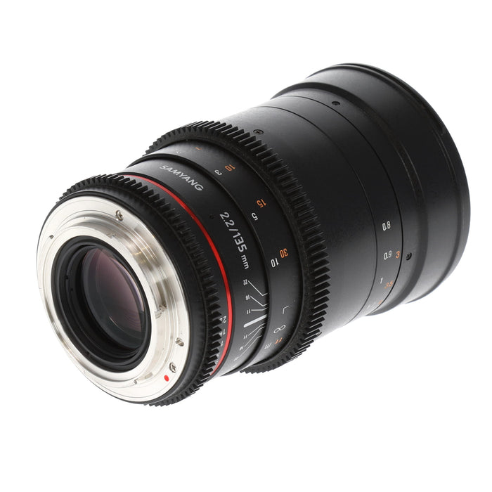 【中古品】SAMYANG 883966 シネマレンズ 135mm T2.2 VDSLR ED UMC キヤノン用